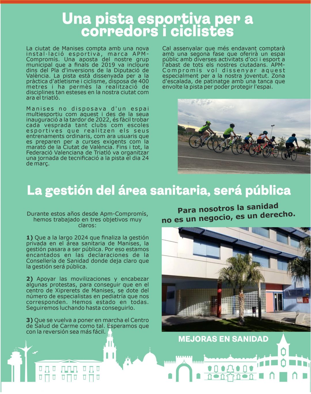 Pista esportiva a Manises – Sanitat de Calitat