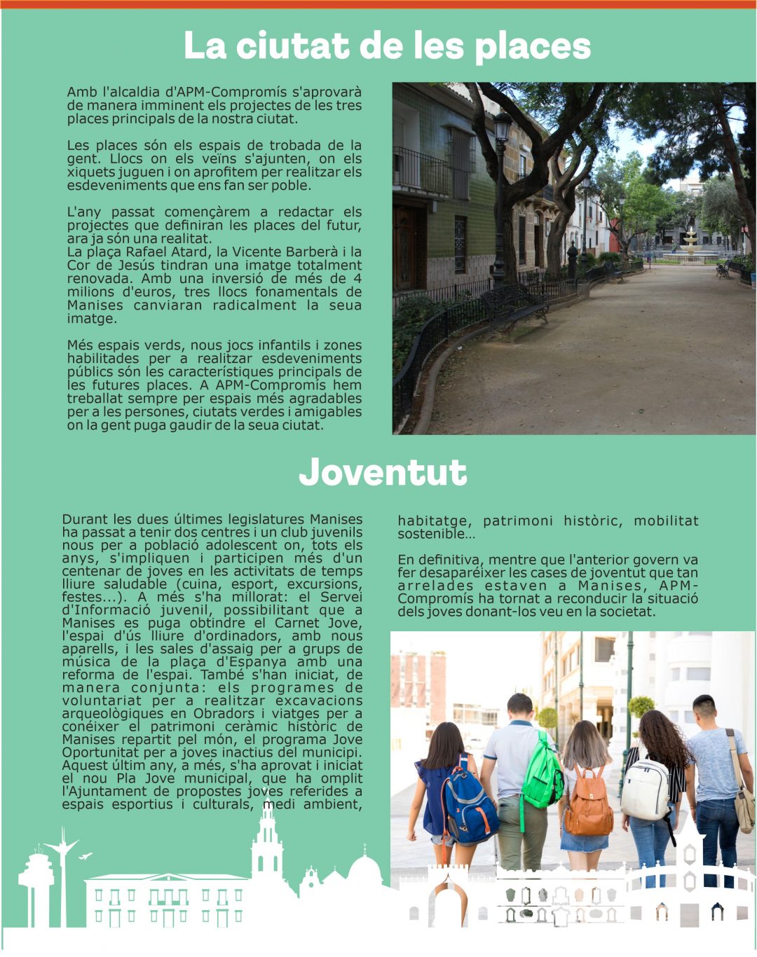 Urbanisme a MAnises i Joventut