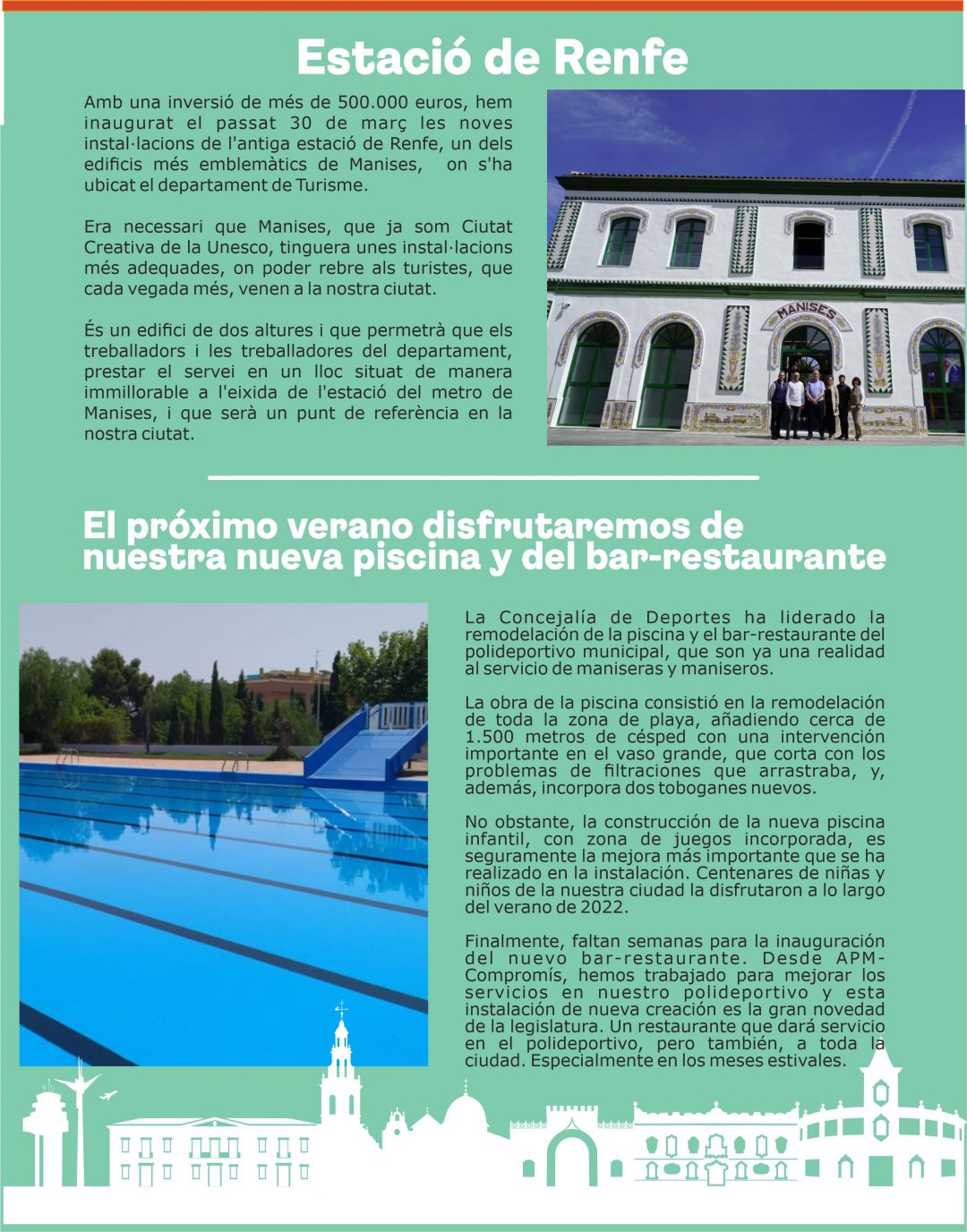 Renfe – Nova piscina